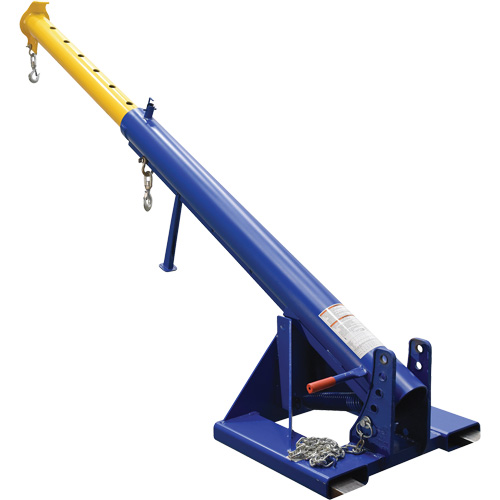 Orbit Boom Telescoping Forklift Crane R.M.G. Prévention