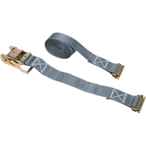 Ratchet Strap, E-Track System, 2" W x 16' L, 1333 lbs. (605 kg) Working Load Limit R.M.G. Prévention