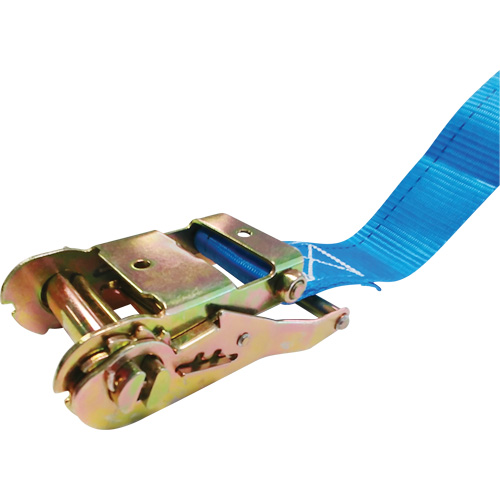Ratchet Strap, E-Track System, 2" W x 20' L, 1333 lbs. (605 kg) Working Load Limit R.M.G. Prévention