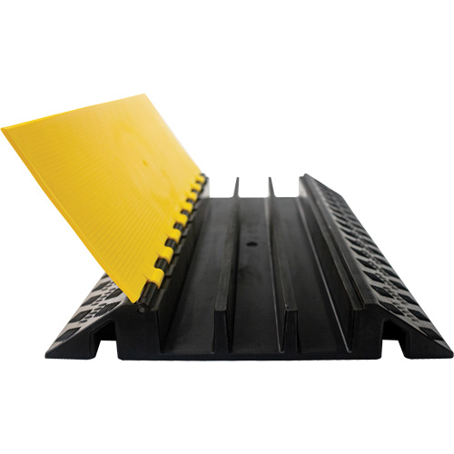 Powerhouse Heavy-Duty Straight Cable Protector, 3 Channels, 36" L x 19.75" W x 3" H R.M.G. Prévention