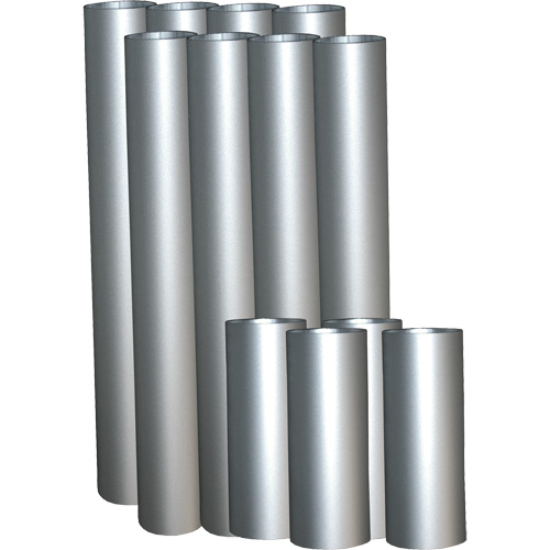 Ensemble de montants en aluminium pour chariot de nettoyage R.M.G. Prévention