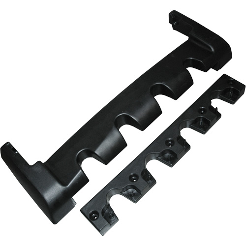 R&acirc;telier &agrave; outils en deux pi&egrave;ces pour chariot de nettoyage R.M.G. Prévention