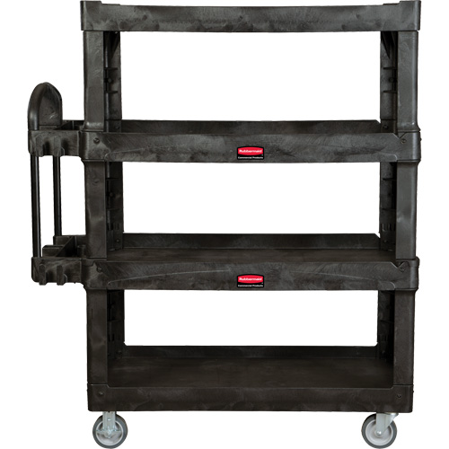 Heavy-Duty Ergo Utility Cart, 4 Tiers, 24-1/4" x 62-2/5" x 54-1/10", 700 lbs. Capacity R.M.G. Prévention