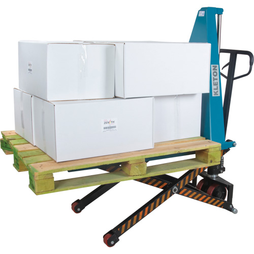 Manual Scissor Skid Lift, 45-1/4" L x 27" W, Steel, 3300 lbs. Capacity R.M.G. Prévention