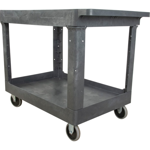 Utility Service Cart, 2 Tiers, 24-5/8" x 32-1/2" x 40", 550 lbs. Capacity R.M.G. Prévention