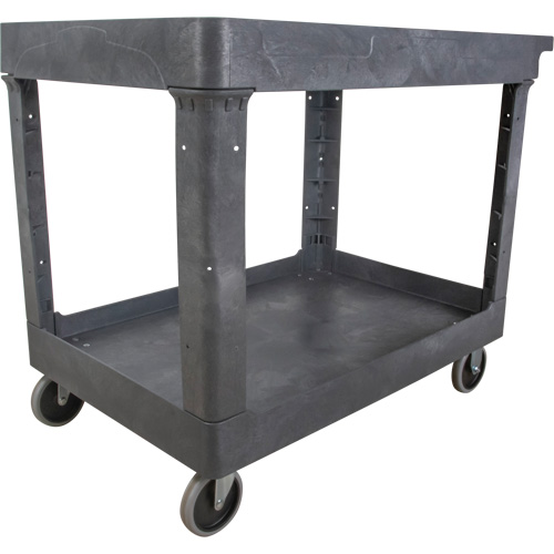 Utility Service Cart, 2 Tiers, 24-5/8" x 32-1/2" x 40", 550 lbs. Capacity R.M.G. Prévention