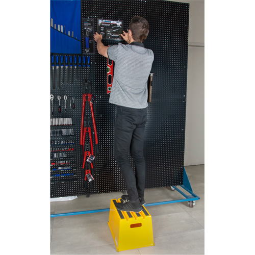 Industrial Step Stool, 20-7/8" x 12-3/16" x 12" High R.M.G. Prévention