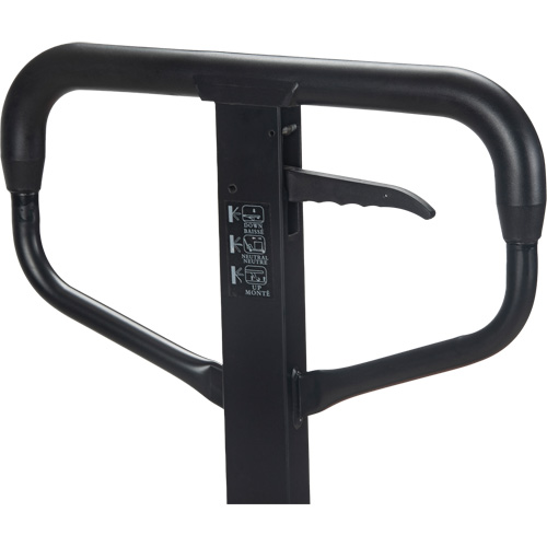 Transpalettes hydrauliques &agrave; profil bas, 48" lo x 20,5" la, Capacit&eacute; de 3300 lb R.M.G. Prévention