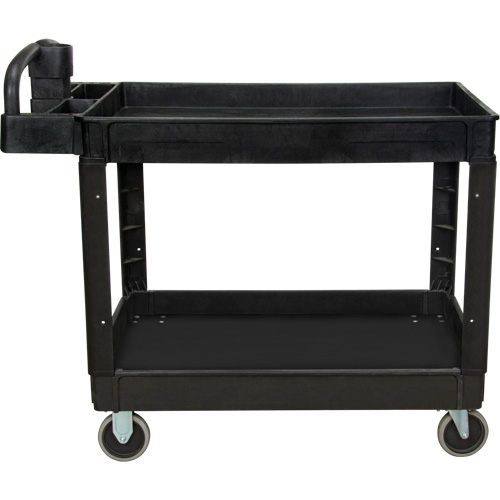 Utility Cart, 2 Tiers, 25-5/8" x 33-1/2" x 43-3/4", 550 lbs. Capacity R.M.G. Prévention