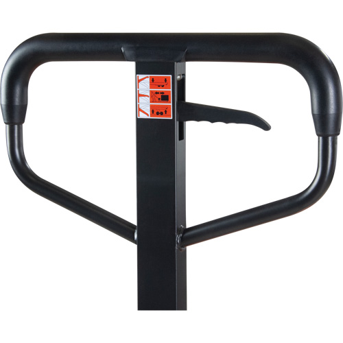 8' Long Fork Hydraulic Pallet Trucks, 96" L x 27" W, 4400 lbs. Capacity R.M.G. Prévention