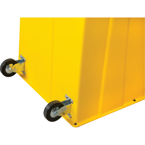 Escabeau industriel, 4 marches, 44" x 22-1/4" x Hauteur 65-1/8" R.M.G. Prévention