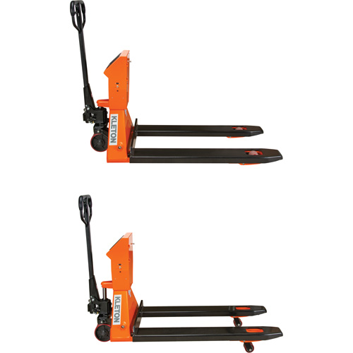 Transpalette &agrave; balance num&eacute;rique, 44,5" lo x 27,75" la, Capacit&eacute; de 4400 lb R.M.G. Prévention