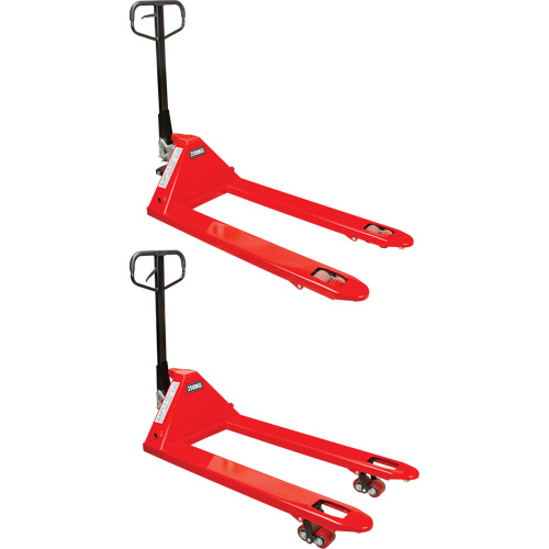 Manual Pallet Truck, Steel, 48" L x 27" W, 5500 lbs. Capacity R.M.G. Prévention