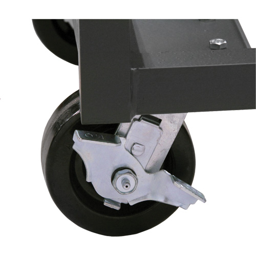 Chariot &agrave; cadre en A robuste &agrave; un c&ocirc;t&eacute; avec 6 plateaux, 38" x 25" x 63", Capacit&eacute; 2500 lb R.M.G. Prévention