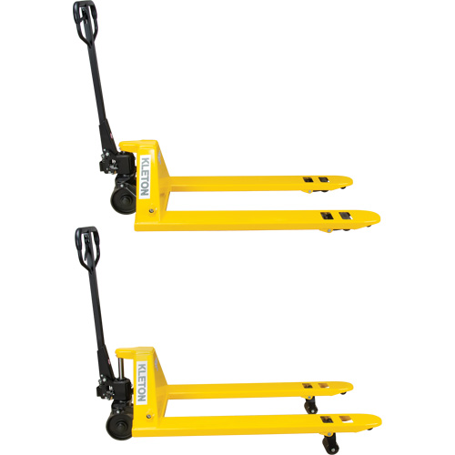Steel Wheel Pallet Truck, Steel, 48" L x 27" W, 5500 lbs. Capacity R.M.G. Prévention
