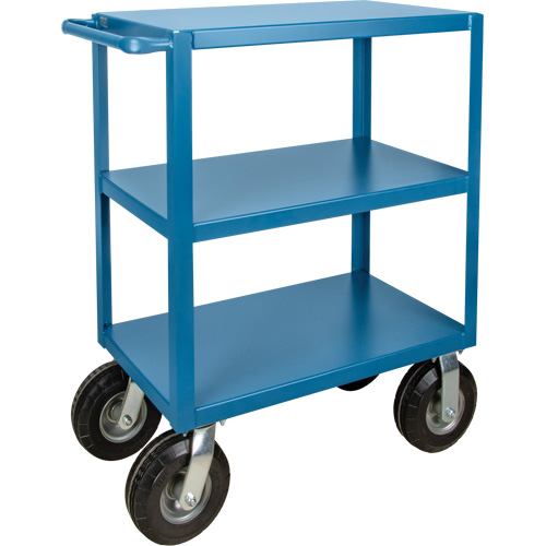  Chariot &agrave; tablettes pour l'ext&eacute;rieur, 3 Tiers, 24" la x 39" h x 51" p, Capacit&eacute; 1200 lb R.M.G. Prévention