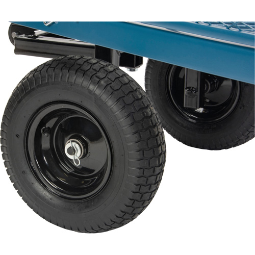 Wagon avec c&ocirc;t&eacute;s rabattables, 24" la x 48" la x Capacit&eacute; 800 lb R.M.G. Prévention