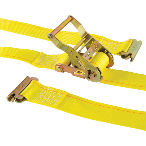 Logistic Strap, Ratchet, 2" W x 12' L, 1000 lbs. (454 kg) WLL R.M.G. Prévention