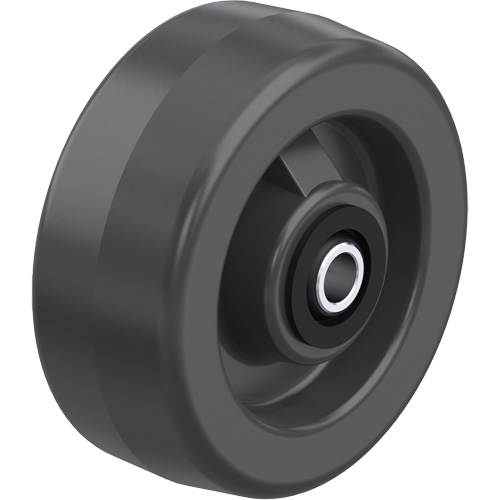 Solid Black Phenolic Wheels R.M.G. Prévention