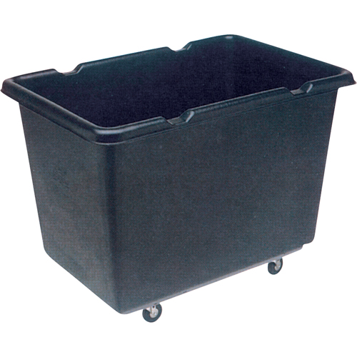 Light-Duty Econocarts Box Trucks, Black Recycled Plastic, 39" L x 27" W x 29" H, 12 cu. ft. Volume, 200 lbs. Capacity R.M.G. Prévention
