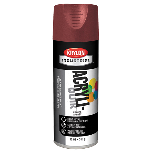 Laque industrielle Acryli-Quik, Brun roux, Tr&egrave;s mat, 12 oz, Canette a&eacute;rosol R.M.G. Prévention