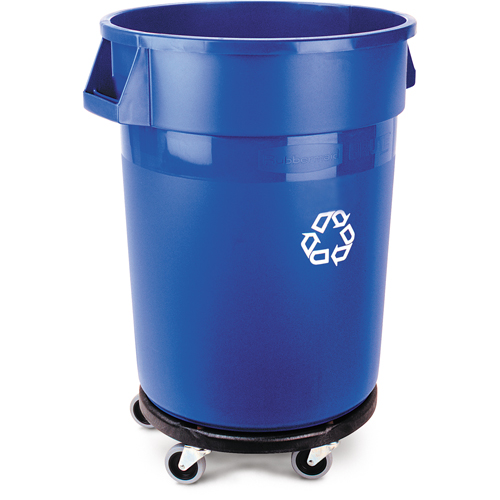 Contenant de collecte des d&eacute;chets recyclable Brute, Vrac, Plastique, 32 gal. US R.M.G. Prévention