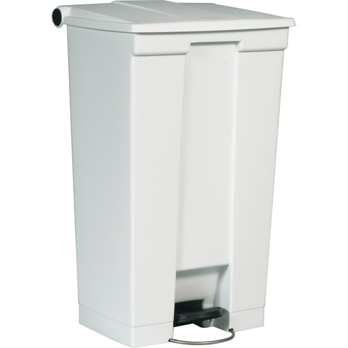 Flat Top Trash Can, Polyethylene, 23 US gal. Capacity R.M.G. Prévention