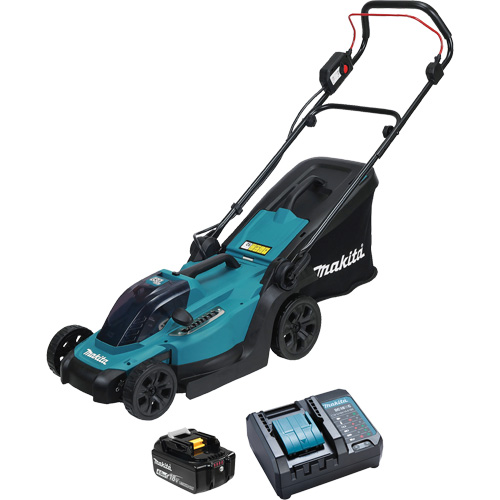 18V LXT Cordless Lawn Mower Kit, Push Walk-Behind, Battery Powered, 13" Cutting Width R.M.G. Prévention