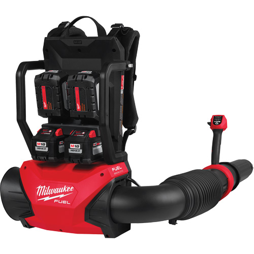 M18 FUEL Dual Battery Backpack Blower Kit, 18 V, 155 MPH Output, Battery Powered R.M.G. Prévention