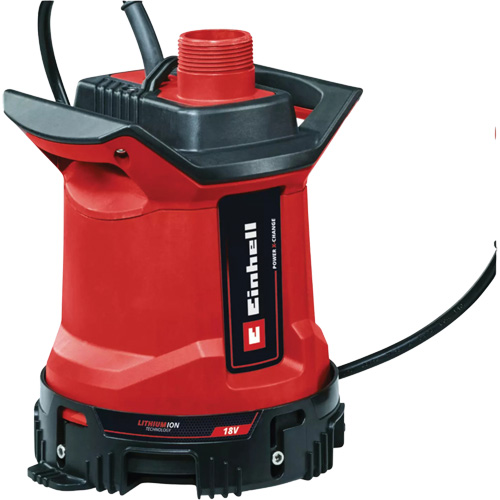 Cordless Clean & Dirty Water Submersible Pump (Tool Only), 18 V, 1849 GPH R.M.G. Prévention