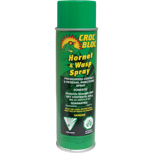 Insecticide contre les gu&ecirc;pes et les frelons, 325 g, Canette a&eacute;rosol R.M.G. Prévention