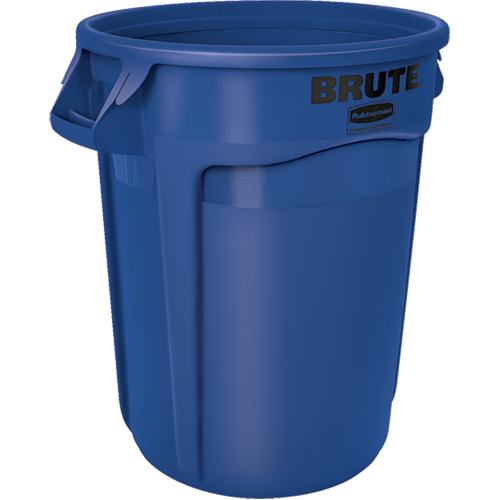 Round Brute&reg; Containers, Bulk, Polyethylene, 32 US gal. R.M.G. Prévention