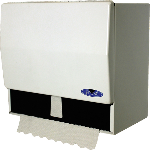Roll or Single-Fold Towel Dispenser , Manual, 10.5" W x 6.75" D x 9.5" H R.M.G. Prévention
