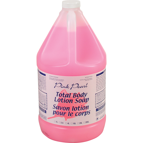 Savon liquide pour le corps Pink Pearl Total, Liquide, 4 L, Parfum&eacute; R.M.G. Prévention