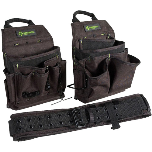 Tool Belt Combo, Polyester, Black R.M.G. Prévention