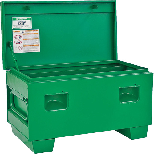 Coffre, 36" la x 19" p x 17" h, Vert R.M.G. Prévention