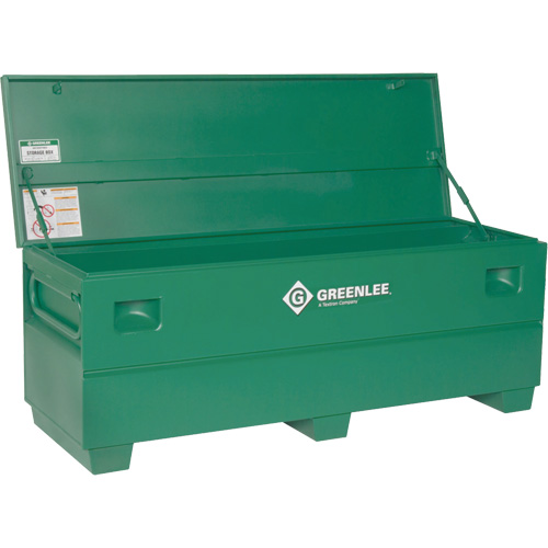 Coffre, 72" la x 24" p x Vert R.M.G. Prévention