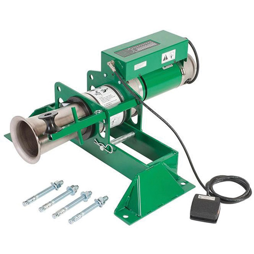 Tire-c&acirc;bles &eacute;lectrique UT10-22 Ultra Tugger 10 avec fixation au sol R.M.G. Prévention
