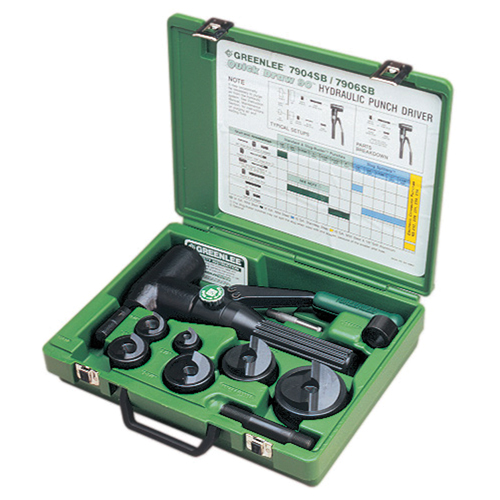 Quick Draw 90&reg; Hydraulic Knockout Kit with SlugBuster&reg; Punches R.M.G. Prévention