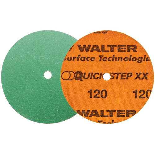 Disque de ponçage QUICK-STEP XX, dia 5", Grain 120, C&eacute;ramique R.M.G. Prévention