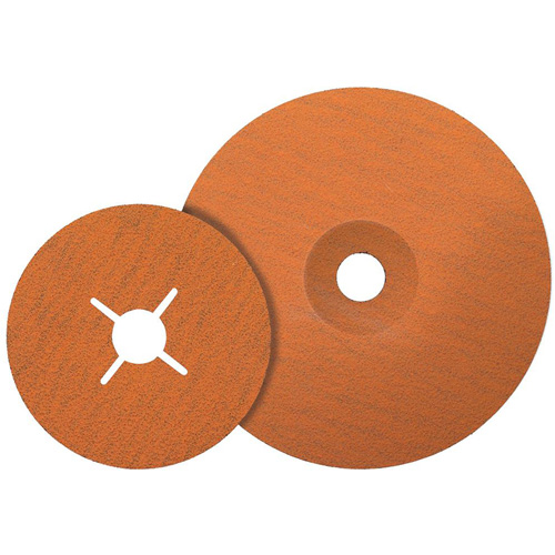 Coolcut XX Sanding Disc, Aluminum Oxide/Ceramic, 60, 4-1/2" Dia x 7/8" Arbor R.M.G. Prévention