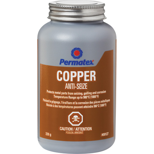 Copper Anti-Seize, 227 g, Brush Top Can, 1800°F (982°C) Max Temp. R.M.G. Prévention