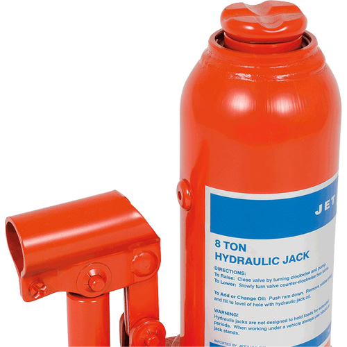 JHJ-8 Crics &agrave; bouteille pour usage tr&egrave;s intensif, 8 tonne(s), 15-3/8" Hauteur &eacute;lev&eacute;e R.M.G. Prévention