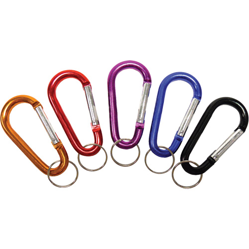 Mousqueton en aluminium, 3-1/8" R.M.G. Prévention