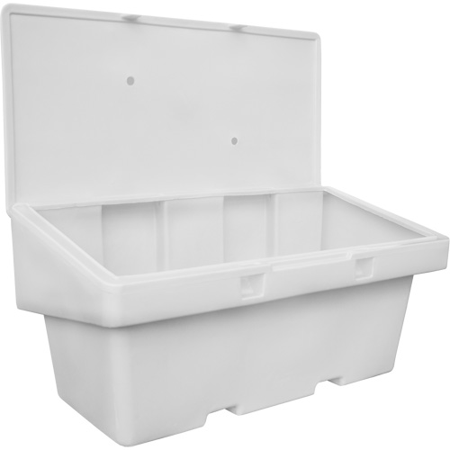 Salt Sand Container SOS, With Hasp, 72" x 36" x 36", 36 cu. Ft., Grey R.M.G. Prévention