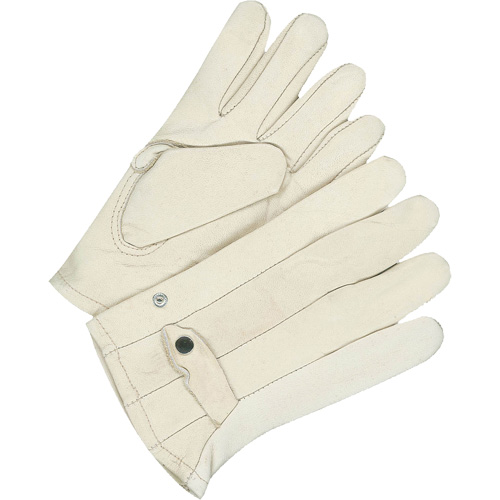 Gants classiques de cordeur, 12, Paume Cuir fleur de vache R.M.G. Prévention