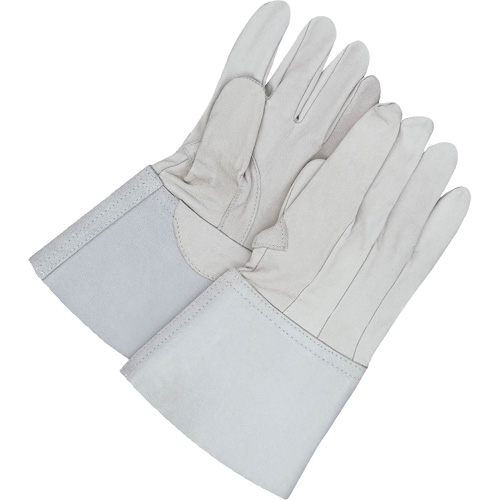 Gants de soudage &agrave; l'arc TIG Gander Brand, Cuir fleur de ch&egrave;vre, Taille 10 R.M.G. Prévention