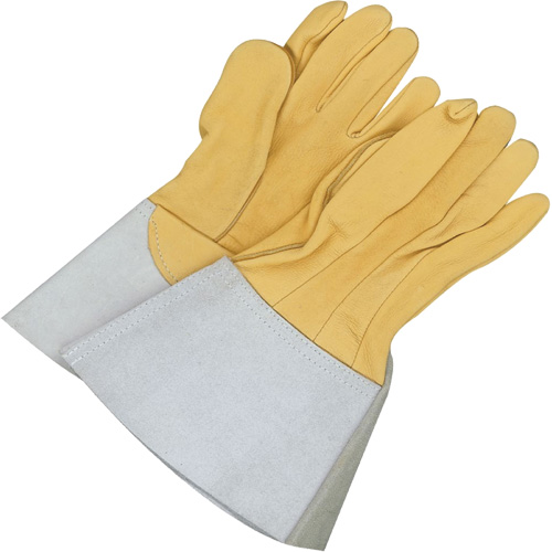 Gander Brand Reverse Grain TIG Welder Gloves, Grain Deerskin, Size 10 R.M.G. Prévention