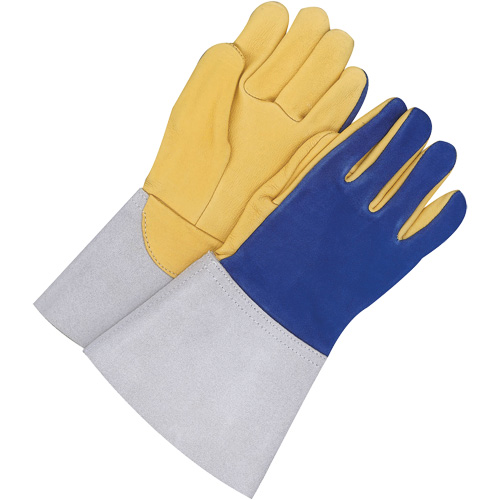 TIG Welder Gloves with 5.5" Cuff, Grain Deerskin, Size 10 R.M.G. Prévention