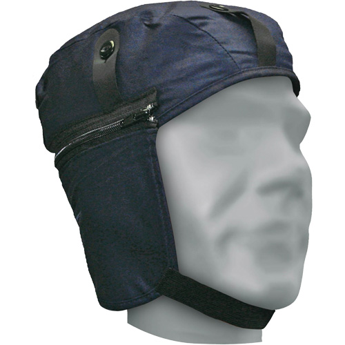 Classic Hardhat Liner with Ear Extension, Fleece/Cotton Lining, One Size R.M.G. Prévention